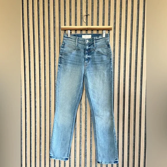 MOTHER The Dazzler Yoke Front Ankle in “Wild Calling” - Picture 3 of 7